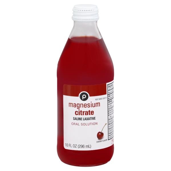 Publix Magnesium Citrate, Oral Solution, Cherry 10 oz Shipt