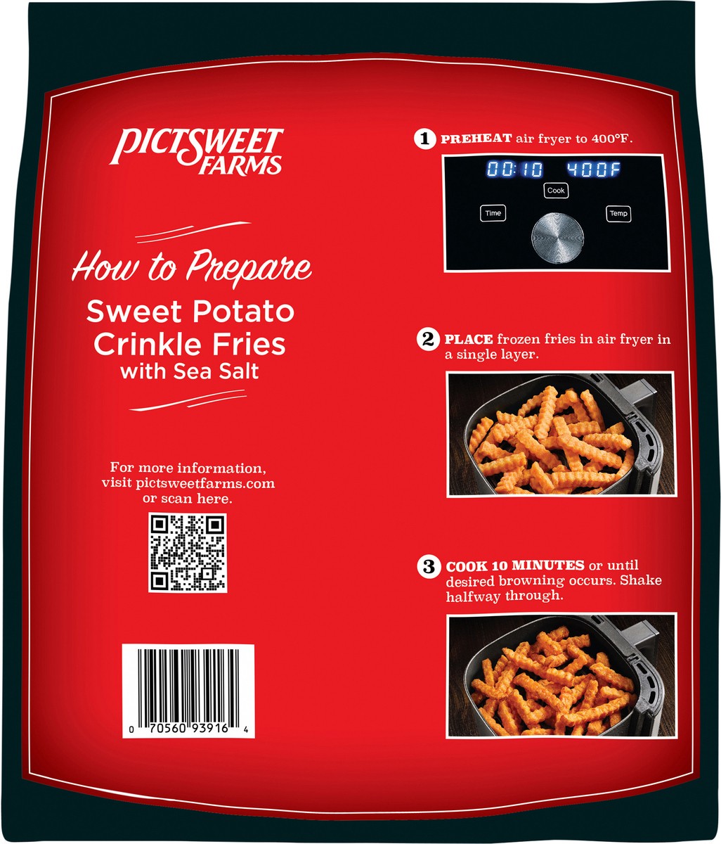 slide 2 of 7, Pictsweet Farms Air Fryer Crinkle Sweet Potato Fries with sea salt, 20 oz