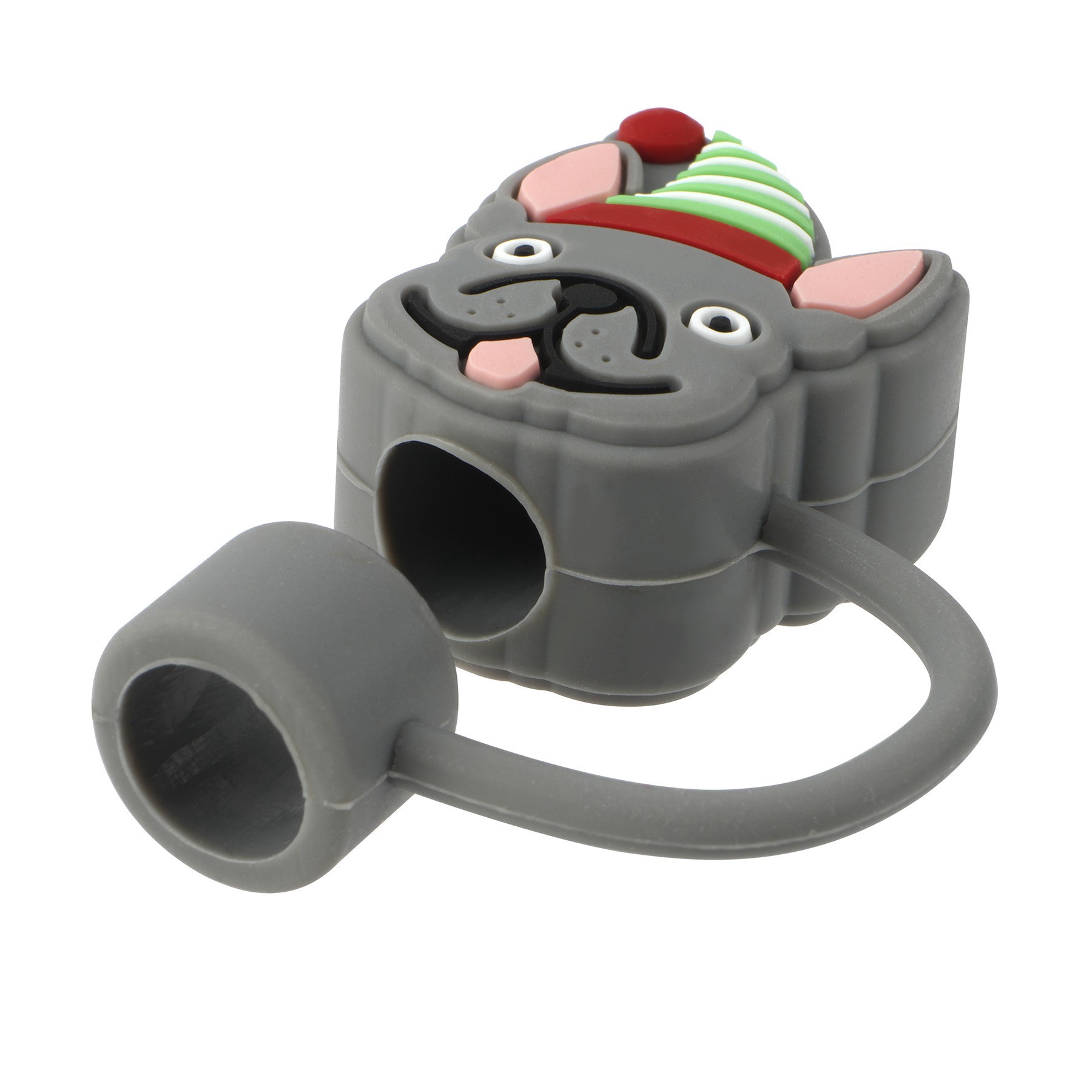 slide 2 of 2, Christmas Dog Straw Toppers By Ashland, 4.5 in x 5.5 in x 0.75 in