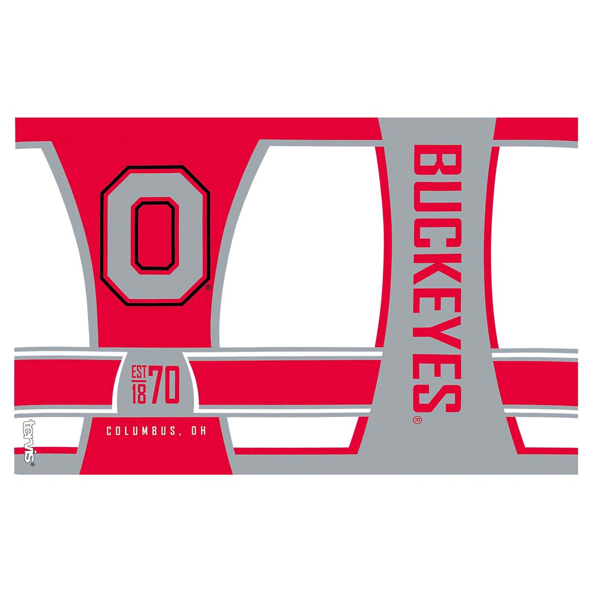 slide 5 of 5, Tervis Ohio State Spirit Tumbler with Travel Lid, 16 oz
