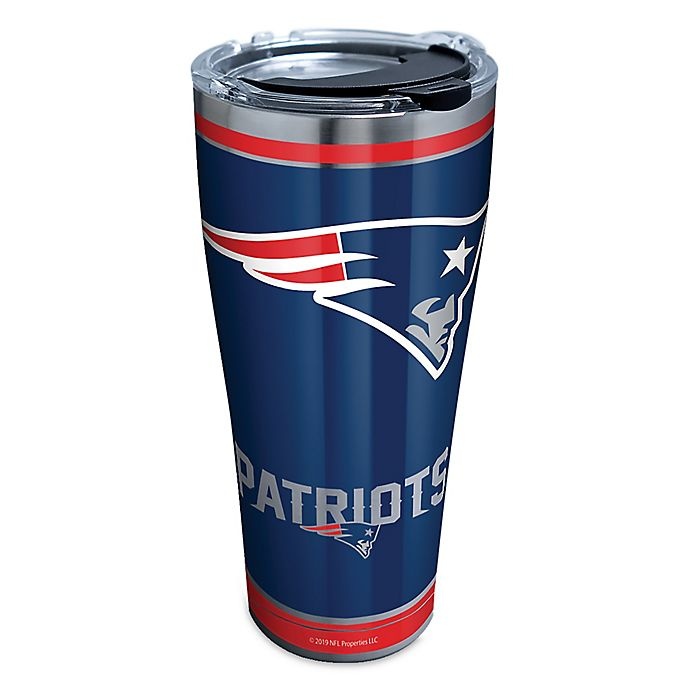 slide 1 of 1, Tervis NFL New England Patriots Touchdown Stainless Steel Tumbler with Lid, 30 oz