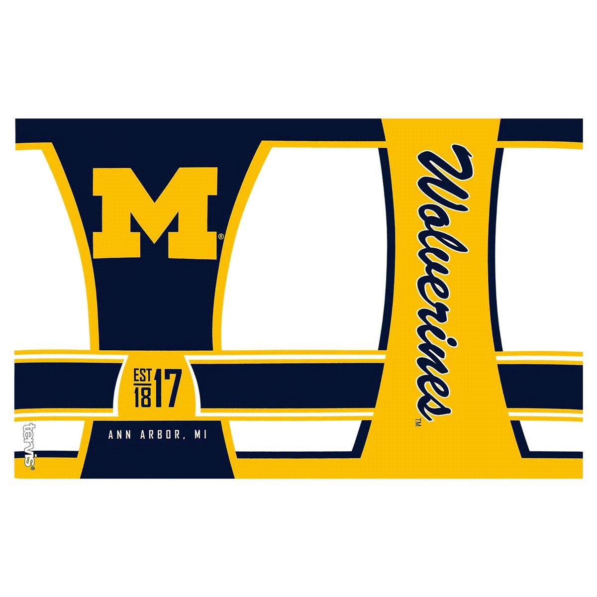 slide 5 of 5, Tervis Unv of Michigan Spirit Tumbler with Travel Lid, 16 oz