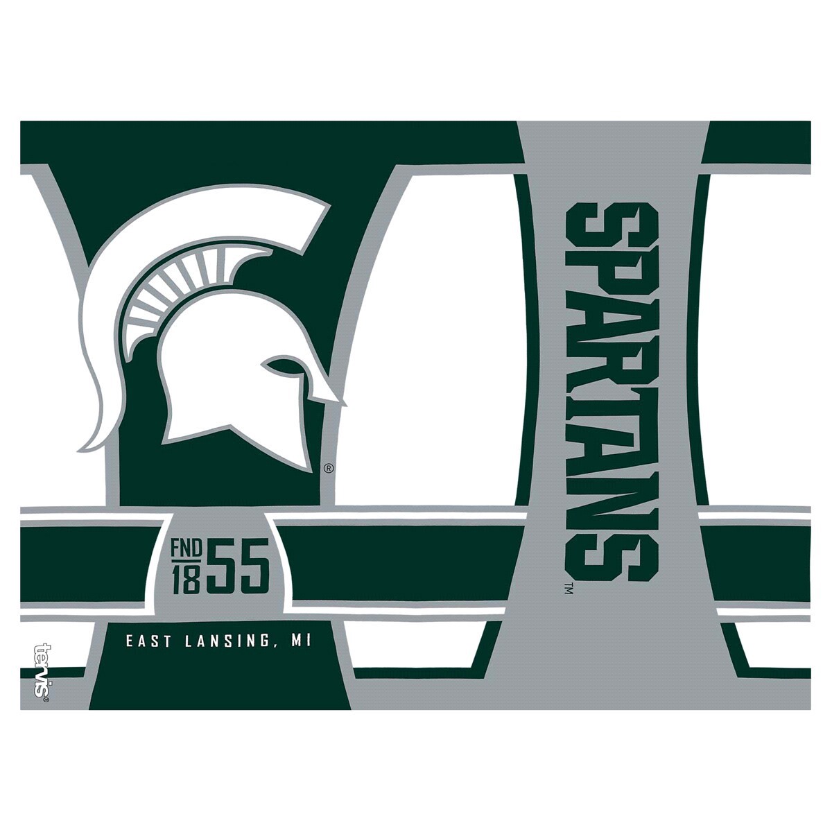 slide 2 of 2, NCAA Michigan State Spartans Spirit Tumbler, 24 oz