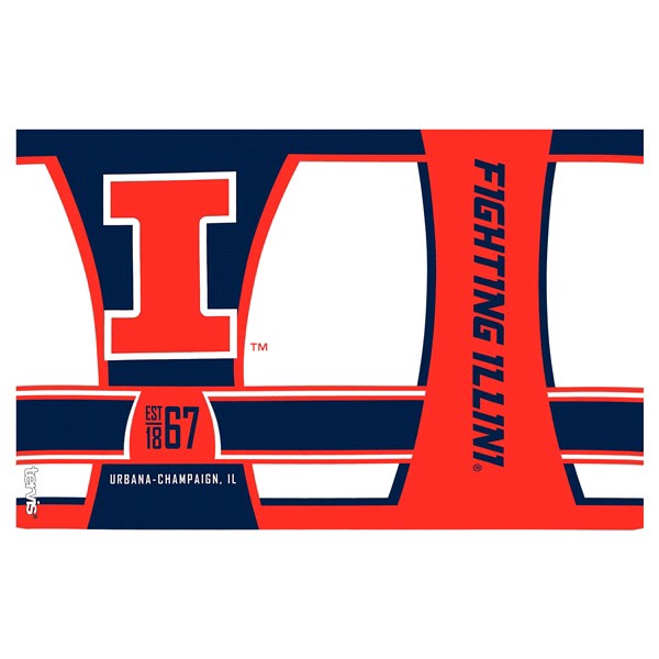 slide 4 of 5, Tervis Unv of Illinois Spirit Tumbler with Travel Lid, 16 oz