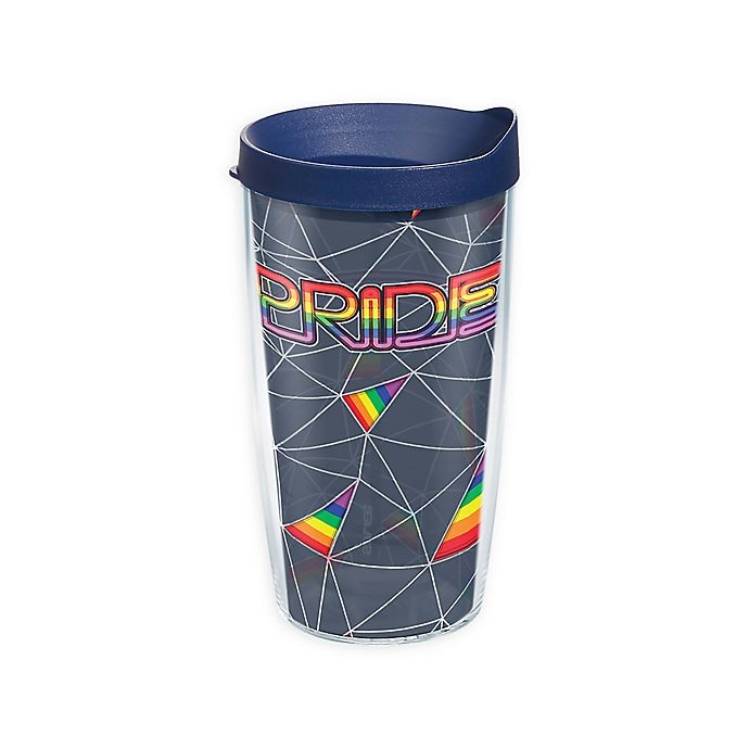 slide 1 of 1, Tervis Pride Wrap Tumbler with Lid, 16 oz
