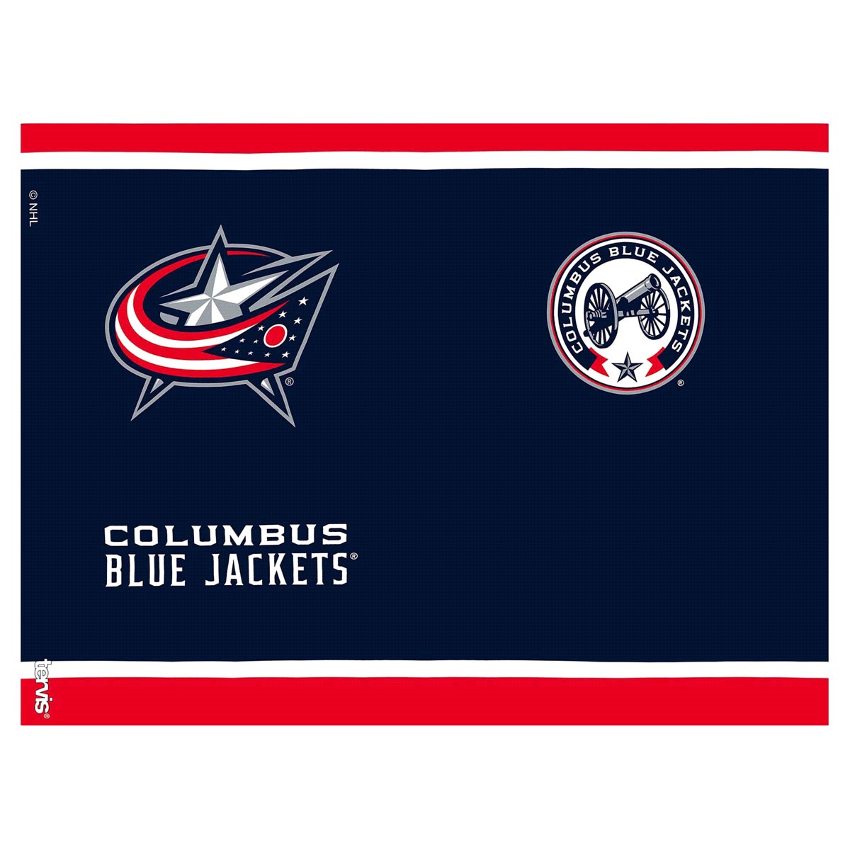 slide 2 of 2, Tervis NHL Columbus Blue Jackets Shootout Tumbler with Travel Lid, 24 oz