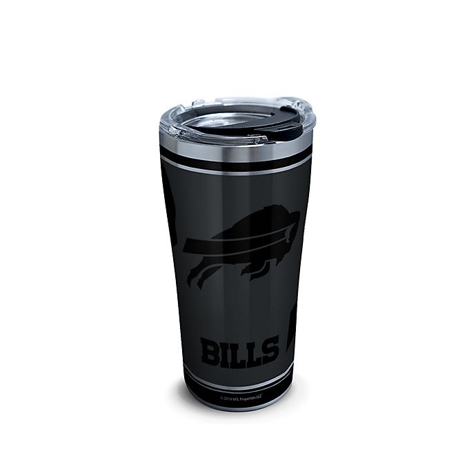 slide 1 of 1, Tervis NFL Buffalo Bills Blackout Stainless Steel Tumbler with Lid, 20 oz
