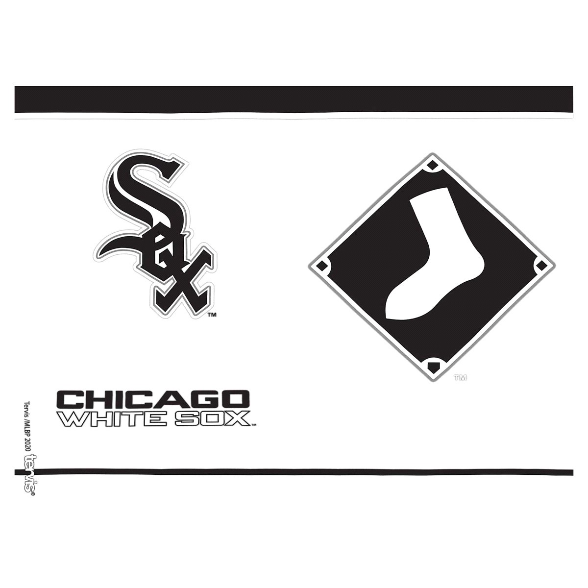 slide 5 of 5, Tervis MLB Chicago Whitesox Tradition Tumbler with Travel Lid, 24 oz