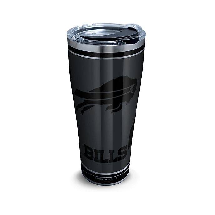 slide 1 of 1, Tervis NFL Buffalo Bills Blackout Stainless Steel Tumbler with Lid, 30 oz
