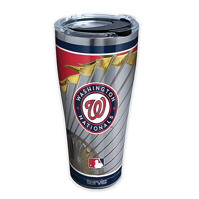 slide 1 of 2, Tervis MLB Washington Nationals 2019 WS Champs Stainless Steel Tumbler with Lid, 30 oz
