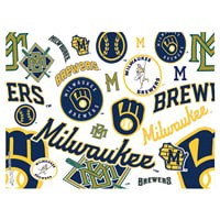 slide 3 of 5, Tervis MLB Milwaukee Brewers All Over Tumbler with Travel Lid, 24 oz