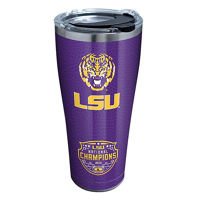 slide 2 of 2, NCAA Tervis Louisiana State University 2019 National Champs Stainless Steel Tumbler with Lid, 30 oz