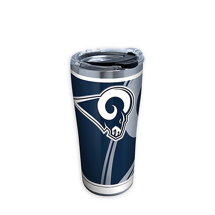 slide 1 of 1, Tervis NFL Los Angeles Rams Rush Stainless Steel Tumbler with Lid, 20 oz