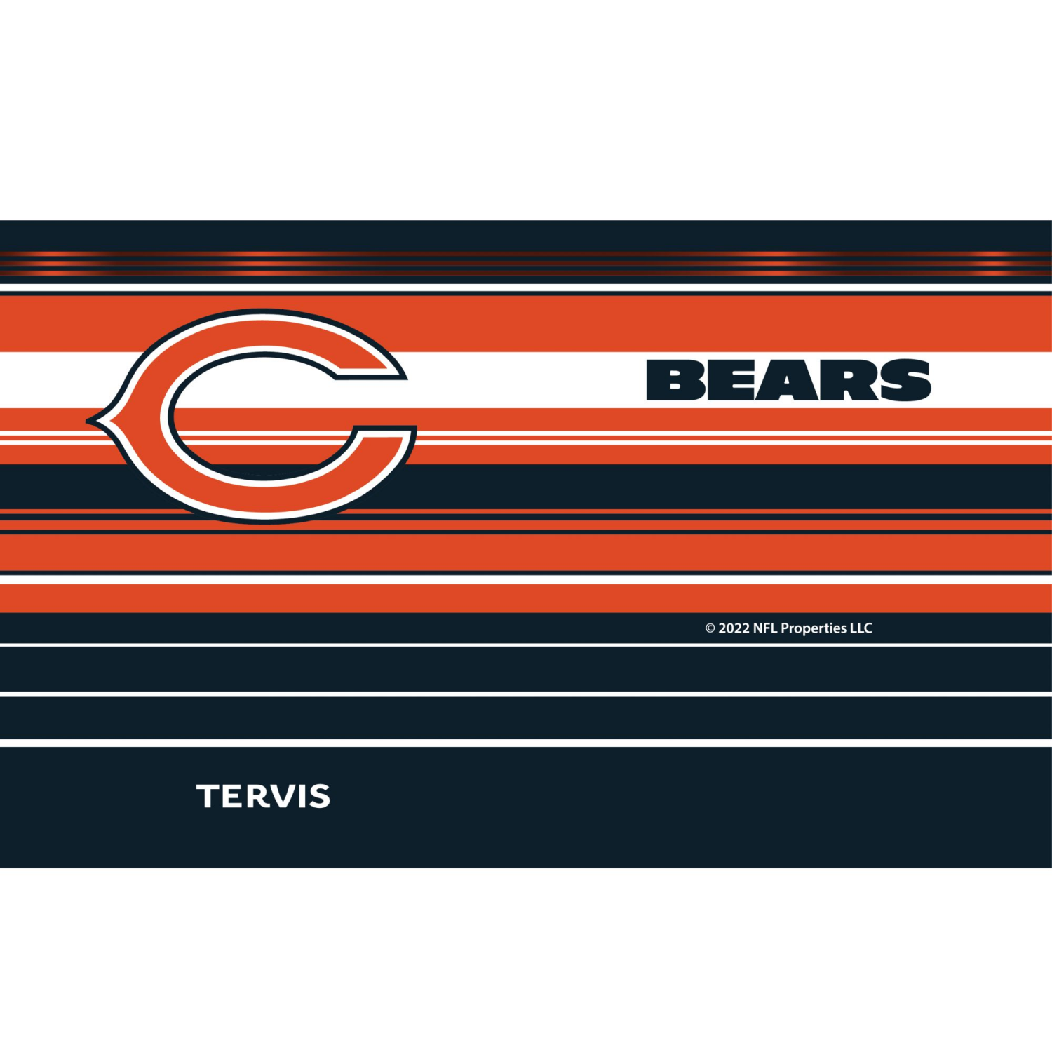 slide 2 of 2, Tervis Nfl Chi Hype Stripes, 20 oz