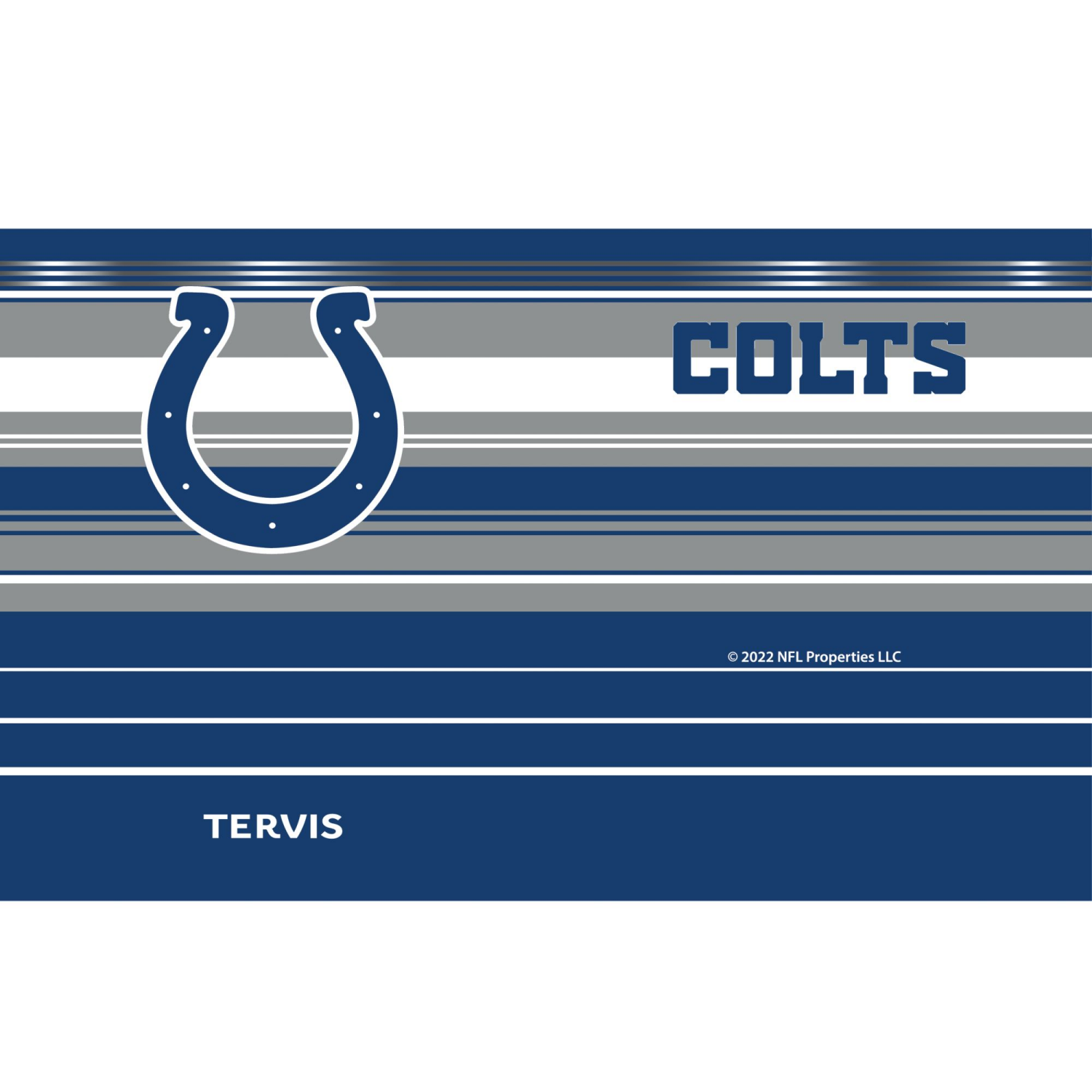 slide 2 of 2, Tervis Nfl Indy Hype Stripe, 20 oz