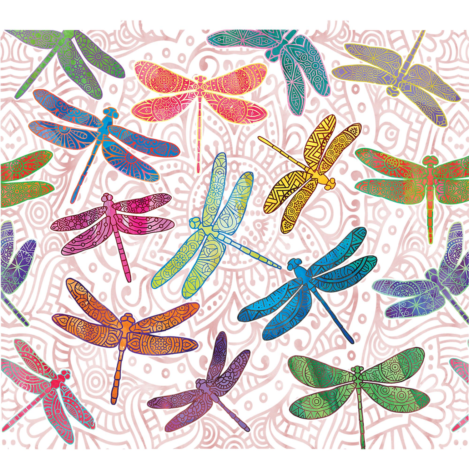 slide 2 of 2, Tervis Dragonfly Mandala PIB, 1 ct