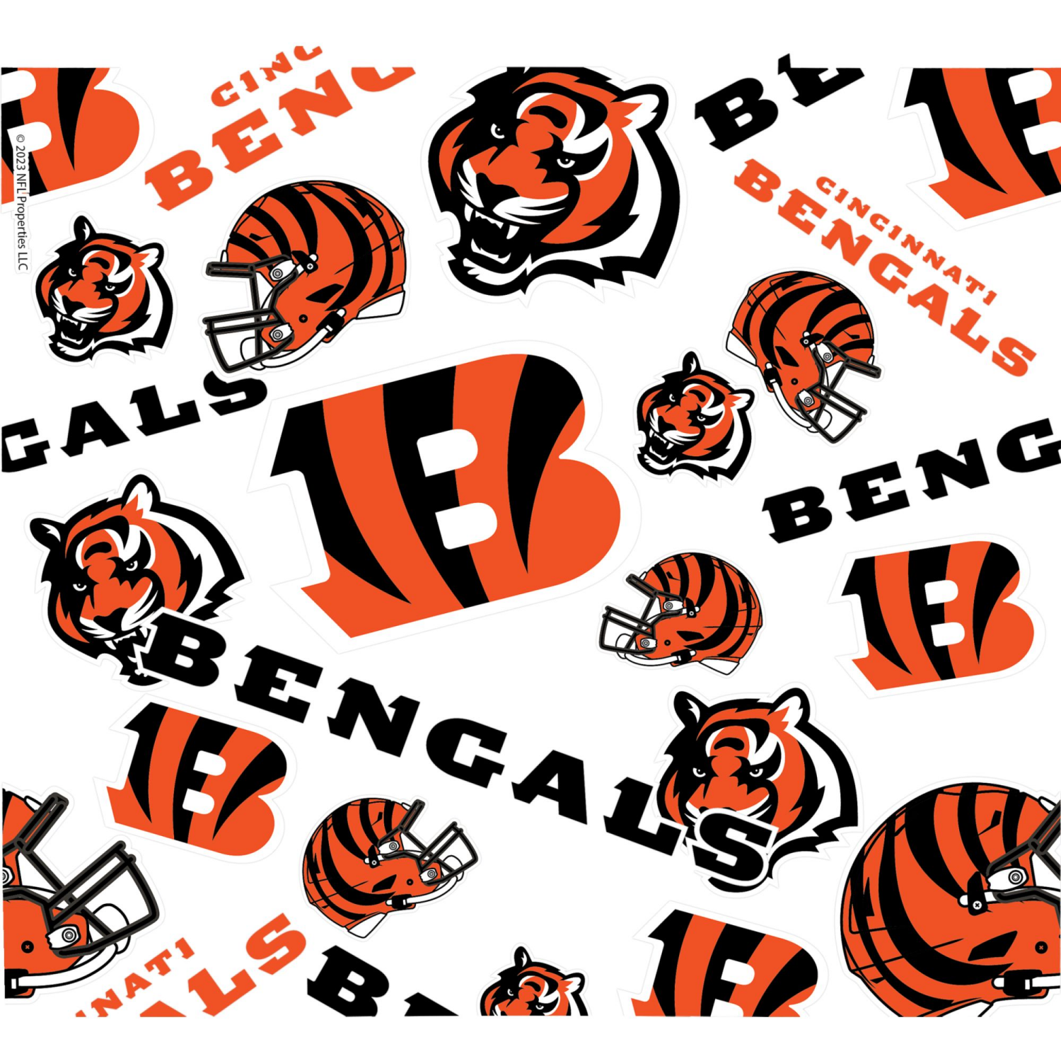 slide 2 of 2, Tervis Nfl Cin All Over Pib, 1 ct