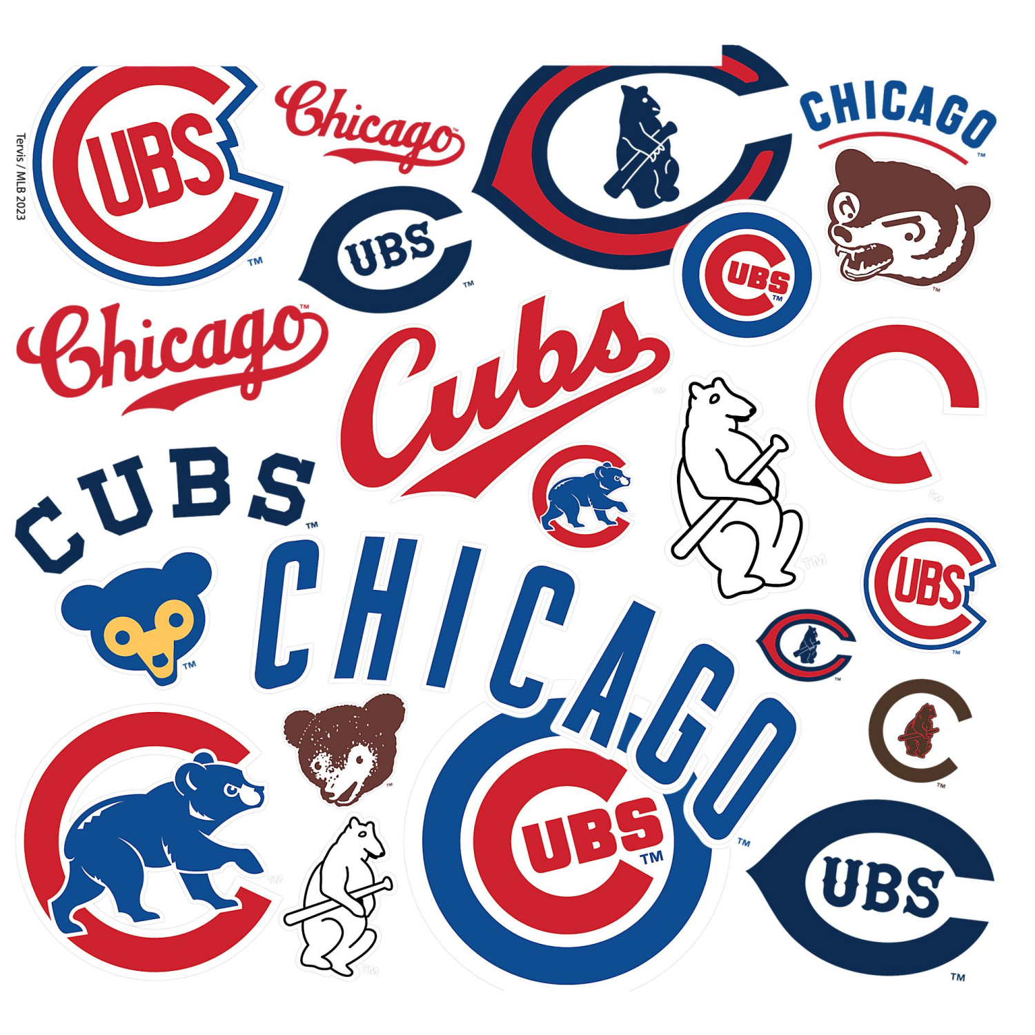 slide 2 of 2, Tervis Mlb Chi All Over Pib, 1 ct