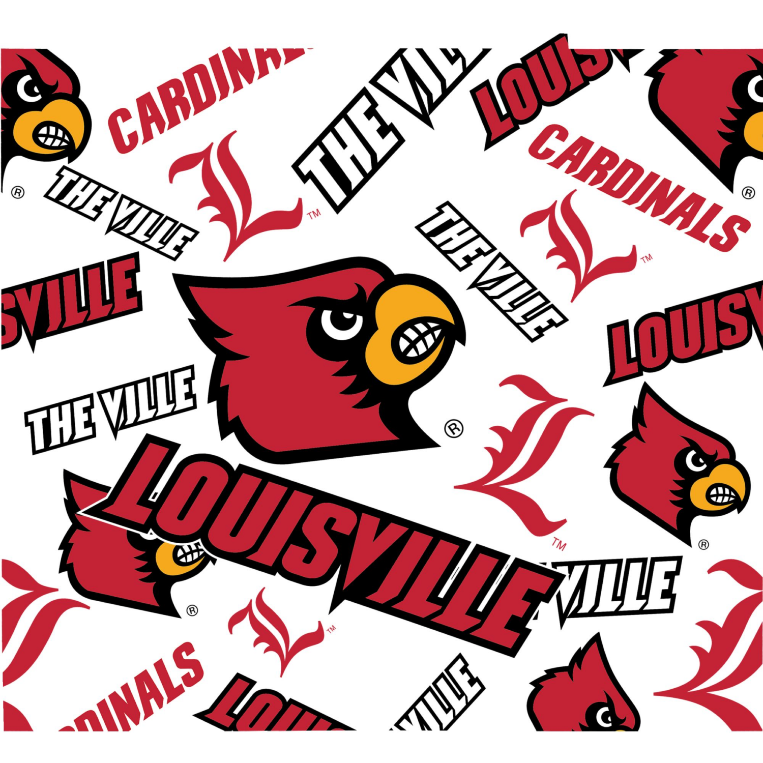 slide 2 of 2, NCAA Louisville Cardinals Tervis All Over Venture Water Bottle - 24oz, 24 oz