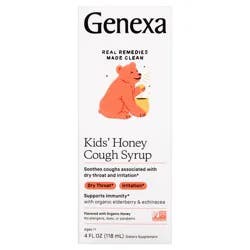 Genexa Inc. Genexa Kids' Honey Cough Syrup