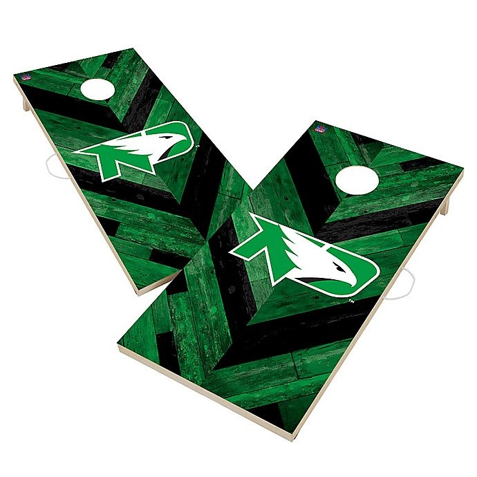 slide 1 of 1, NCAA University of North Dakota Fighting Hawks Herringbone Cornhole Set, 1 ct