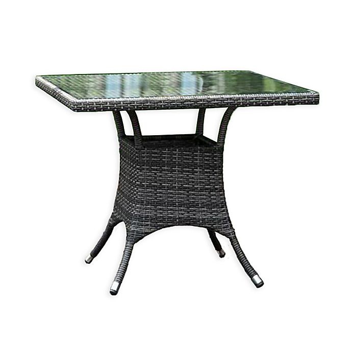 slide 1 of 1, Panama Jack Athens Square Outdoor Dining Table - Grey, 1 ct