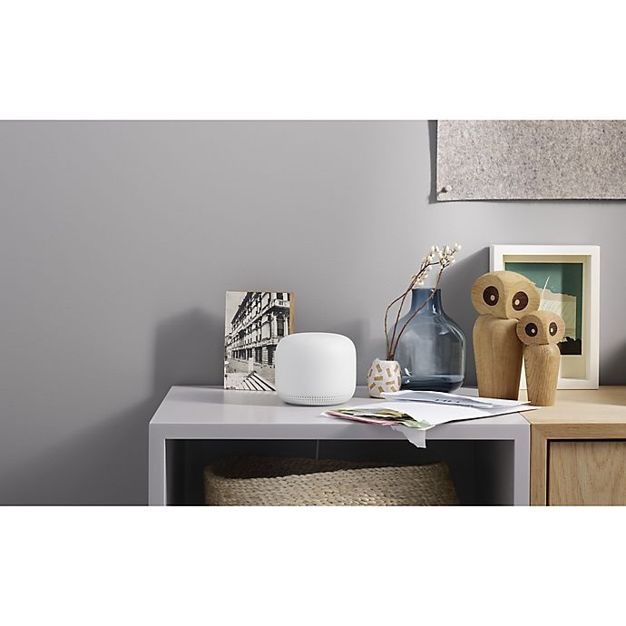 slide 2 of 7, Google Nest Wi-Fi Access Point - Snow, 1 ct