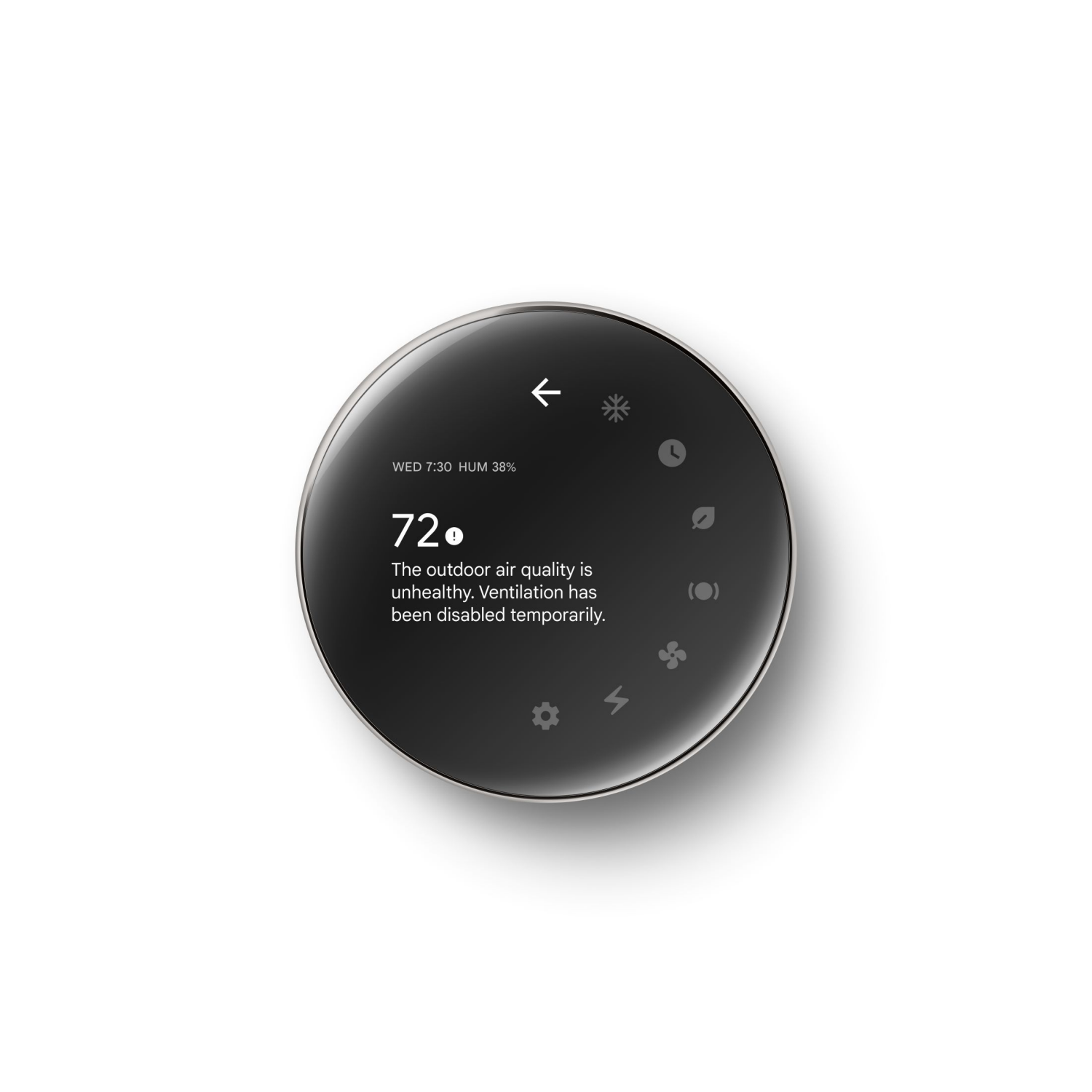 slide 2 of 3, Google Nest Learning Thermostat (4th Gen) with Nest Temperature Sensor (2nd Gen) - Silver, 1 ct