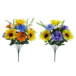 Memorial Sunflower Mix Bush 20in 2 Assorted