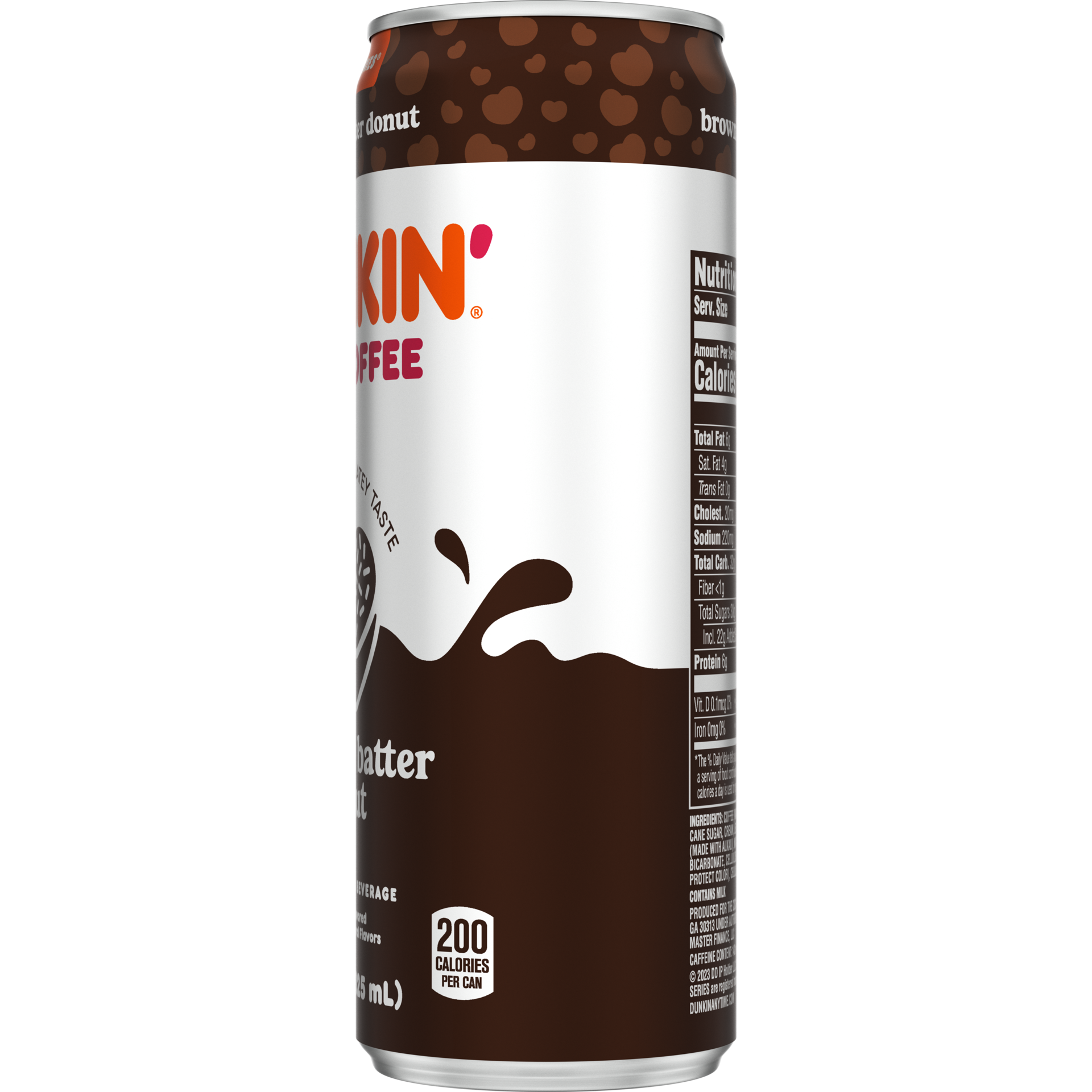 slide 3 of 5, Dunkin' Brownie Batter Donut Iced Coffee 11 fl oz, 11 fl oz