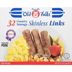 Purnell's "Old Folks" Skinless Country Sausage Links 32 oz