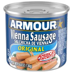 Armour Original Vienna Sausage, 7g Protein Per Serving, 4.6 oz Can