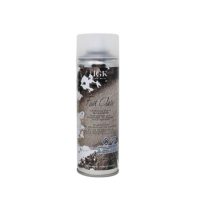 slide 1 of 1, IGK First Class Charcoal Detox Dry Shampoo, 6 oz