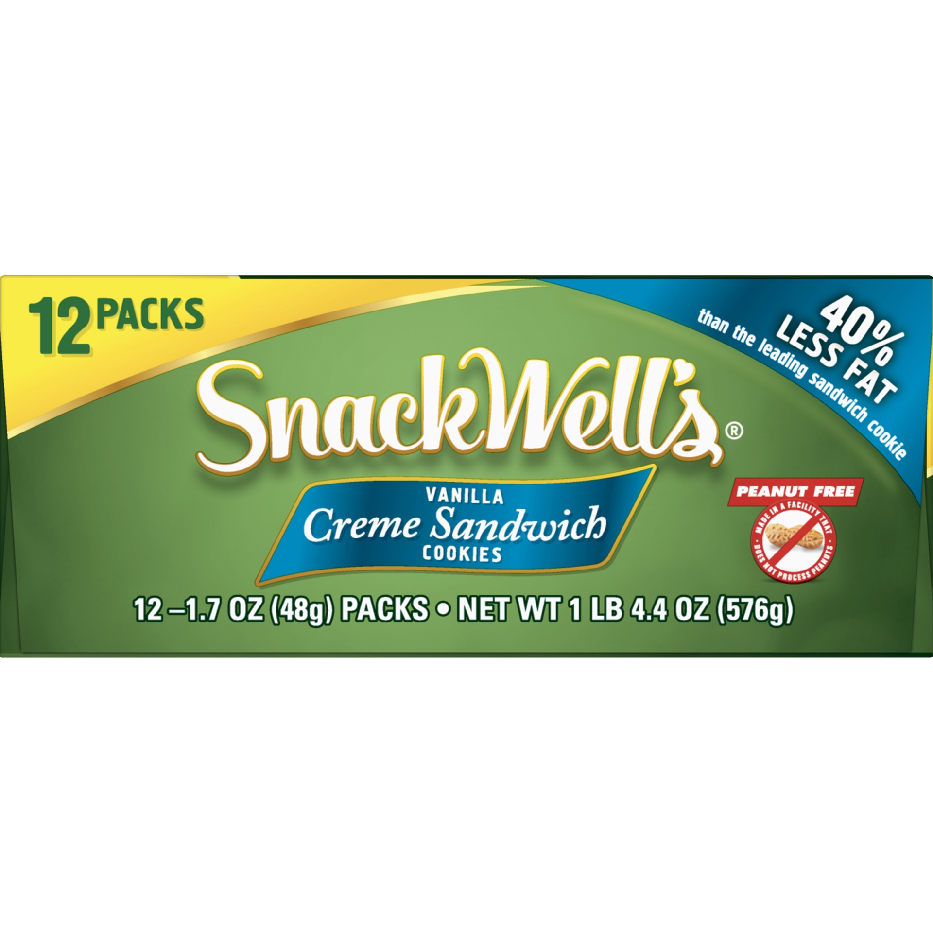 slide 4 of 8, SnackWell's Creme Sandwich Cookies, 12 ct