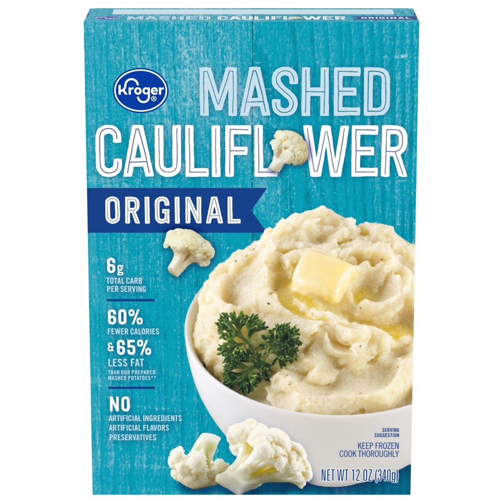 slide 2 of 3, Kroger Original Mashed Cauliflower, 12 oz