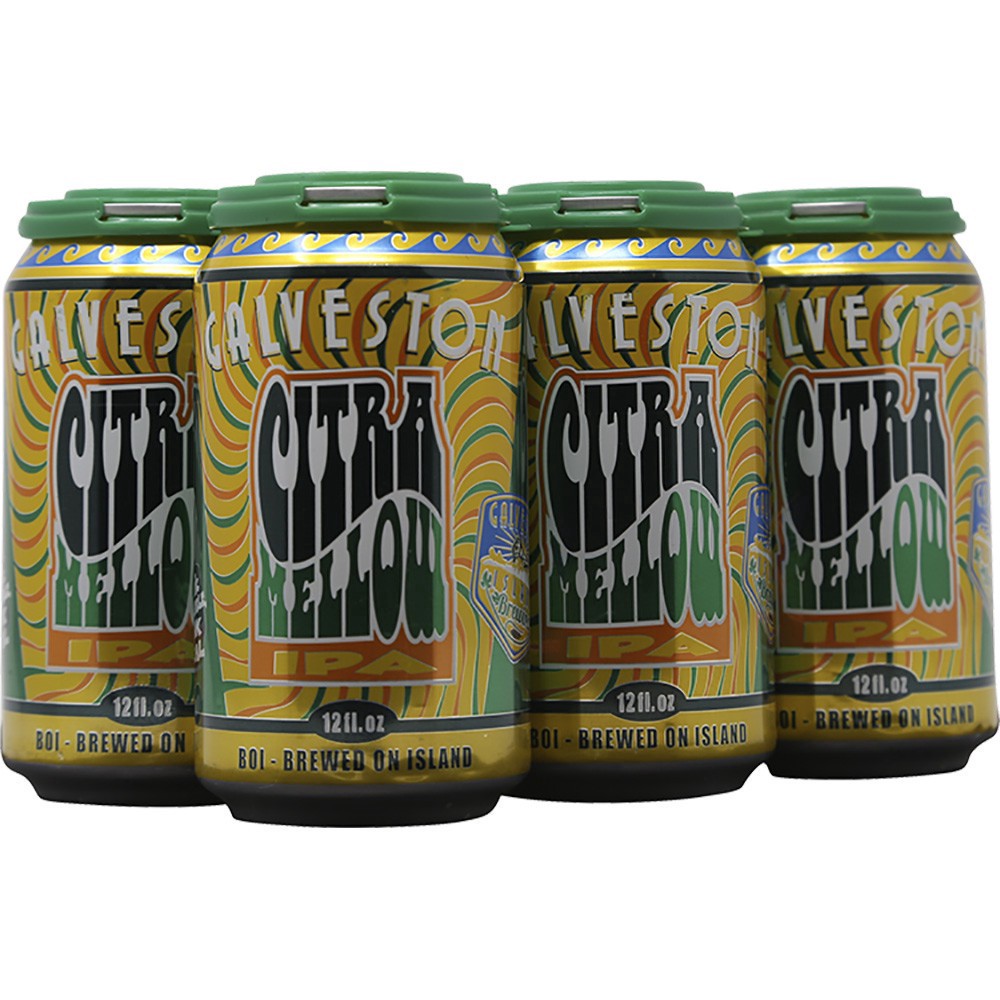 slide 1 of 1, Galveston Island Citra Mellow Ipa - Cans, 6 ct; 12 oz
