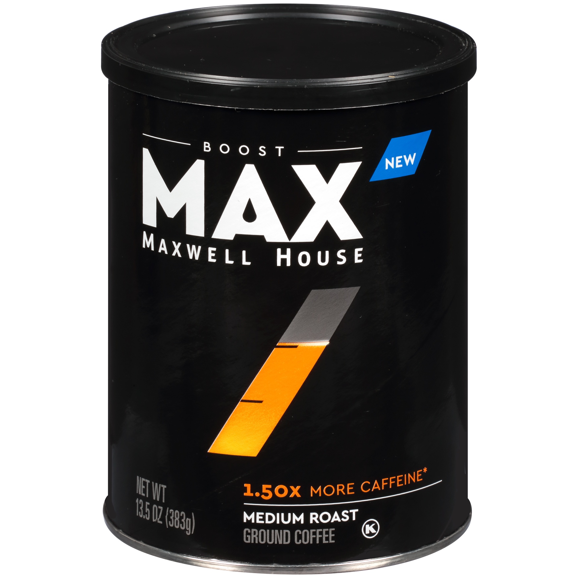 MAX Boost by Maxwell House 1.5x Caffeine Medium Roast Ground Coffee 13.