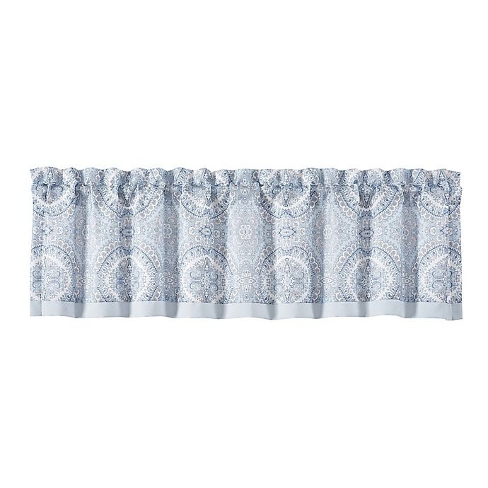 slide 2 of 3, J. Queen New York Claremont Window Valance - Blue, 1 ct