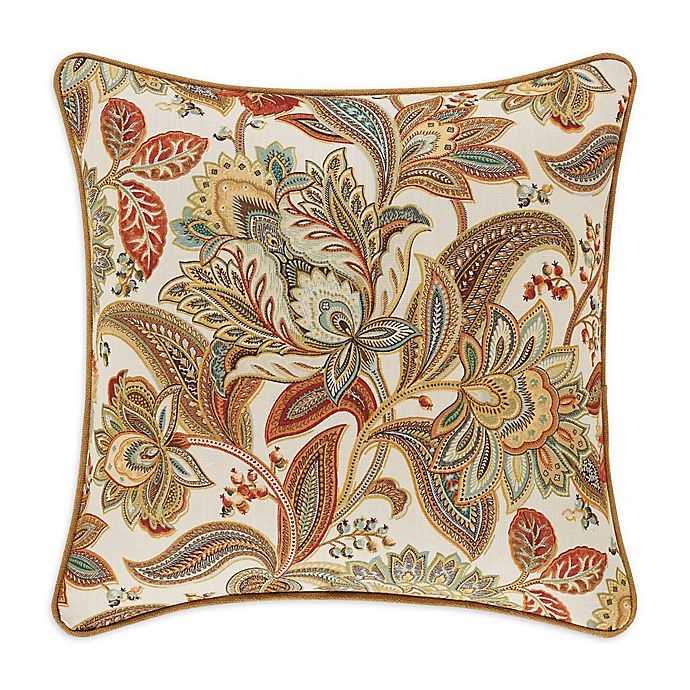 slide 1 of 2, J. Queen New York August Square Throw Pillow, 1 ct