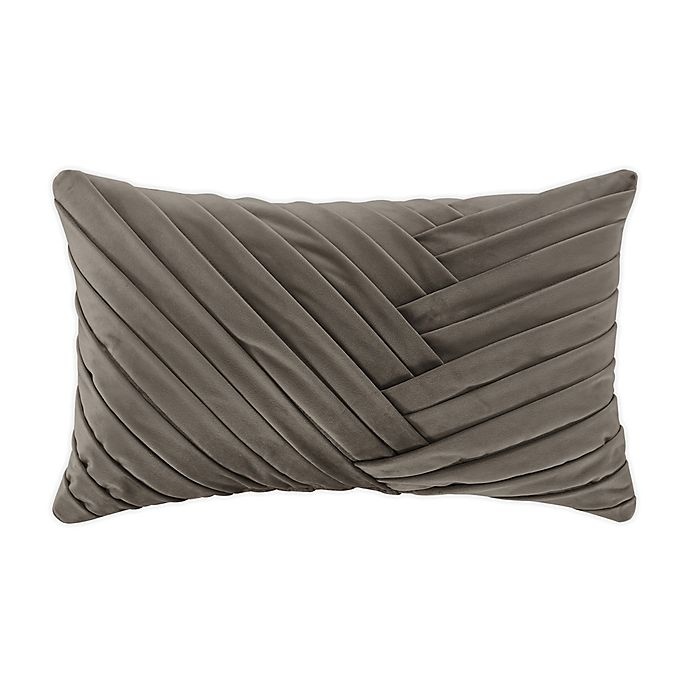 slide 1 of 2, J. Queen New York Cracked Ice Boudoir Throw Pillow - Taupe, 1 ct