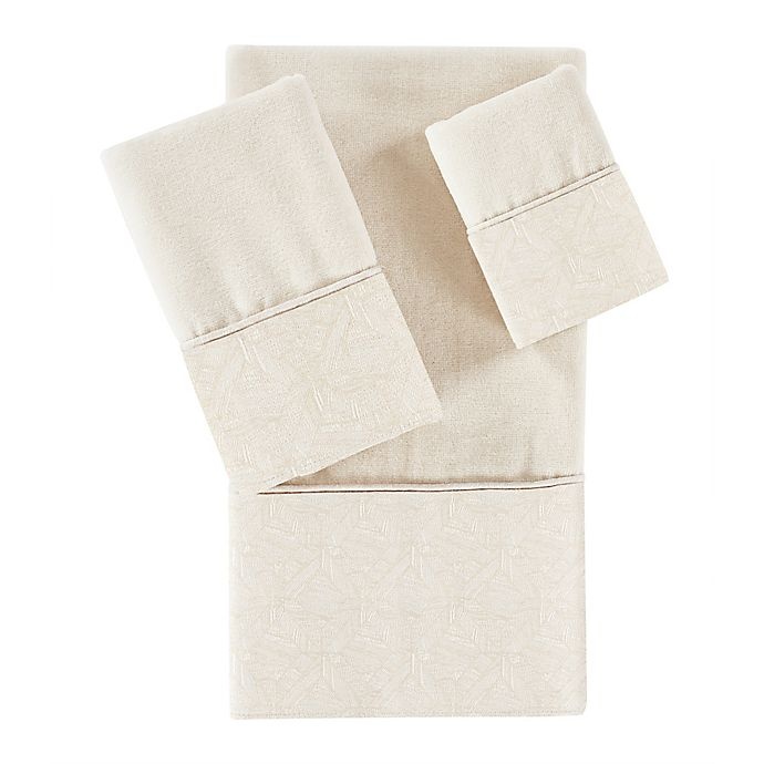 slide 2 of 2, J. Queen New York Holland Fingertip Towel - Ivory, 1 ct