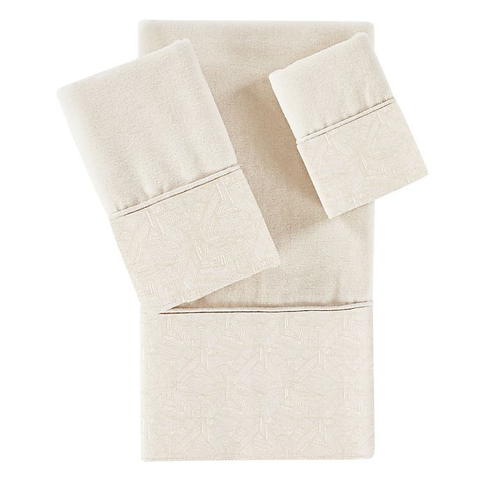 slide 2 of 2, J. Queen New York Holland Hand Towel - Ivory, 1 ct
