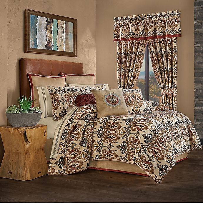 slide 1 of 4, J. Queen New York Tucson King Comforter Set, 4 ct