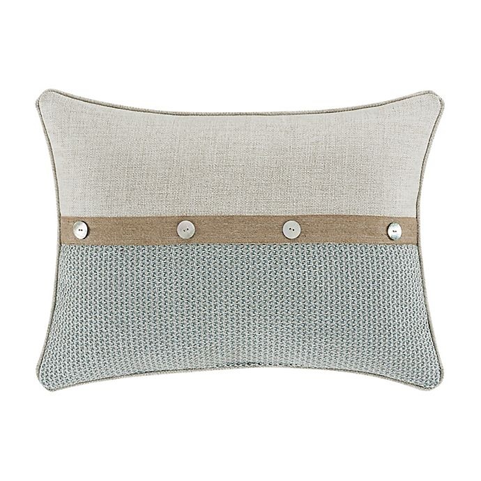 slide 1 of 2, J. Queen New York Waterbury Boudoir Oblong Throw Pillow - Spa, 1 ct