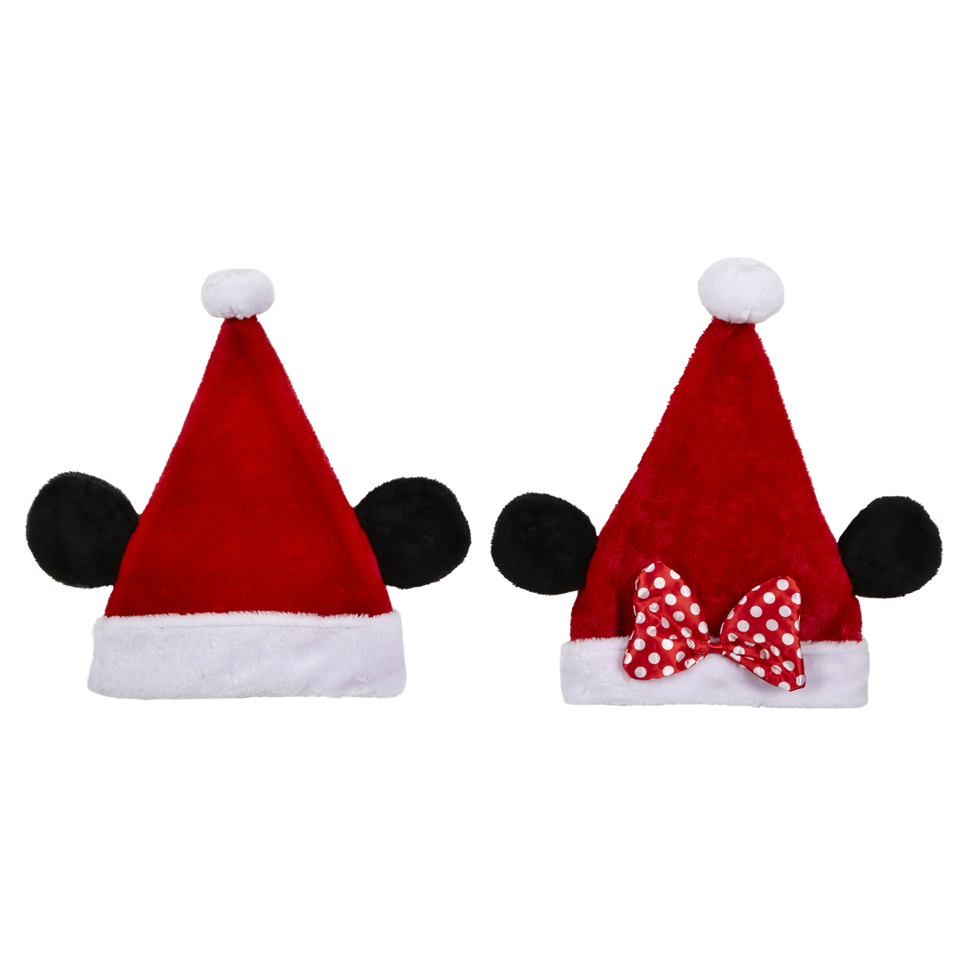 slide 1 of 1, Mickey and Minnie Christmas Hat, 16 in