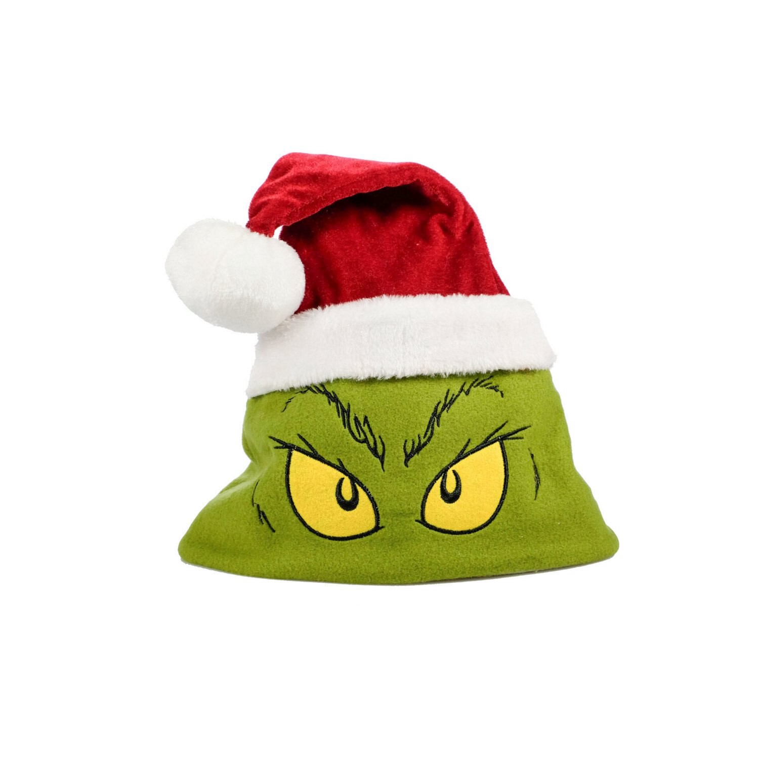 slide 5 of 5, The Grinch Novelty Santa Hat, 1 ct