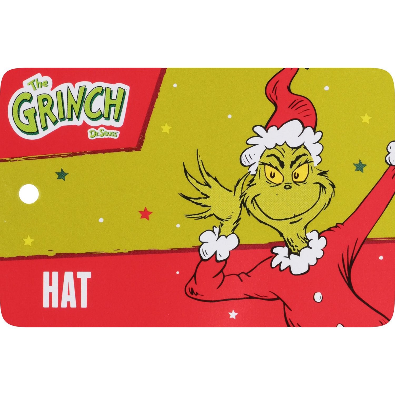slide 4 of 5, The Grinch Novelty Santa Hat, 1 ct