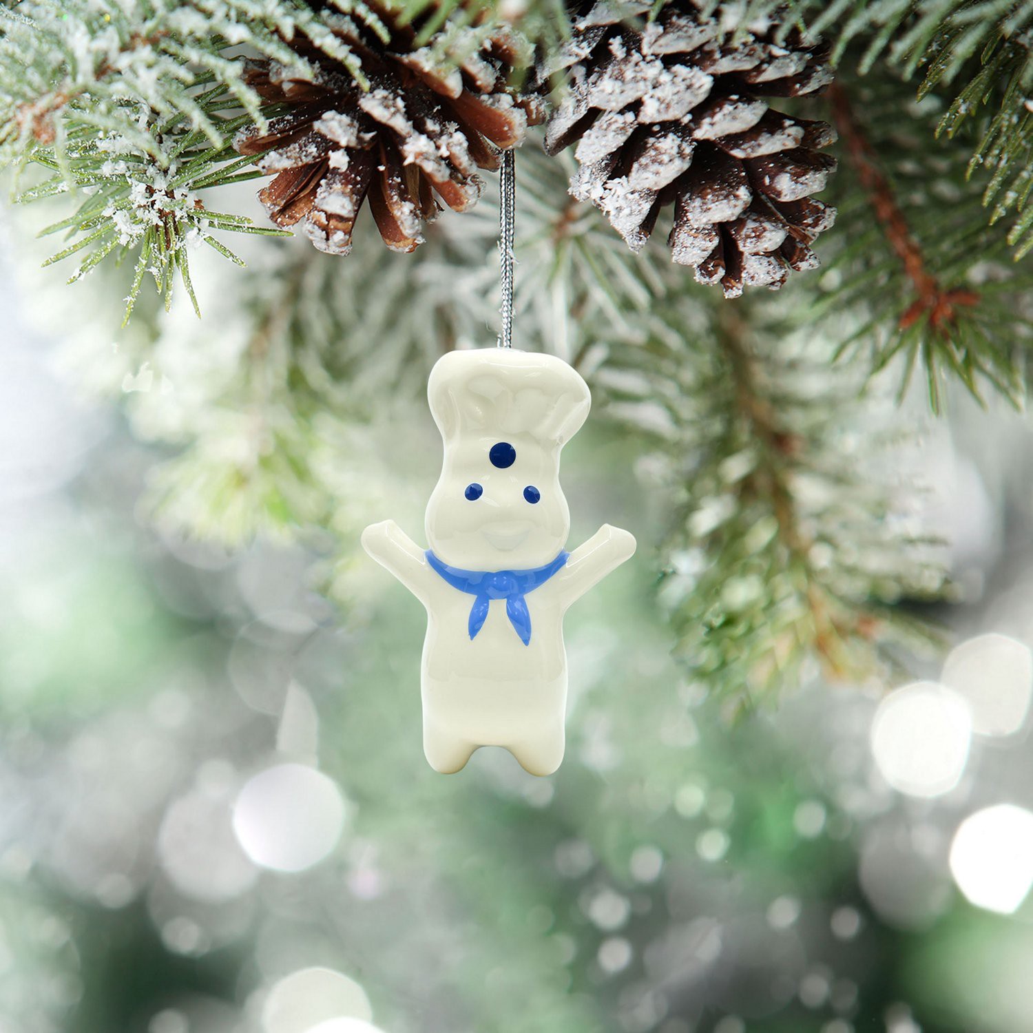 slide 2 of 5, LICENSED Pillsbury Doughboy Decoupage Ornament, 1 ct