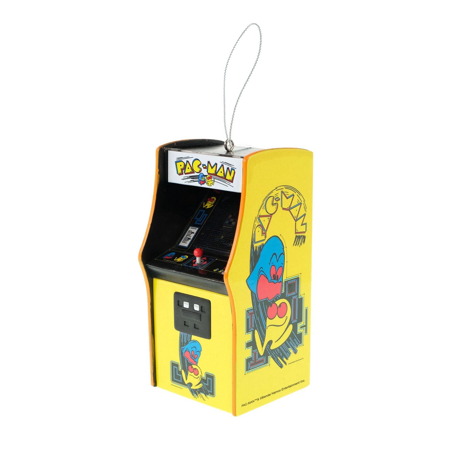 slide 3 of 4, Pac-Man Arcade Cabinet Decoupage Christmas Tree Ornament, 1 ct