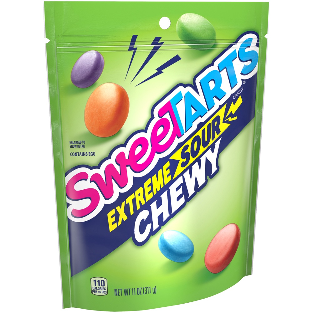 slide 2 of 8, SweeTARTS Sour Chewy Candy, 11 oz